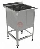 Ванна моечная для яиц ВМЯП "Профи" 700х700(770)х860 фото